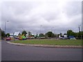 The roundabout on  St Helens linkway