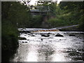 Craufurdland Water, looking towards Ford and Footbridge