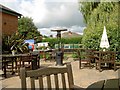 The Shropshire Union Canal from the Cheshire Cat beer garden