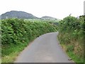 The Tudweiliog road west of Groeslon Myfyr crossroads