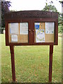 TM4261 : St.Lawrence Church Notice Board, Knodishall by Geographer