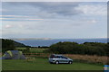 View from Penhale campsite.