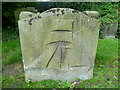 18thC gravestone, Bothkennar