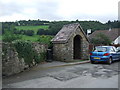 Eglwysbach Bee bus shelter