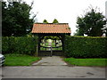 Lych Gate into cemetery