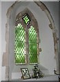 St. Mary, Framsden: tinted window (2)