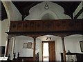 All Saints, Hacheston: balcony