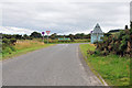 Approaching the A9 from Mains of Tore