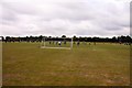 Football pitch at the Bicester Sports Association Ground