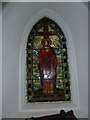 St Laurence, Knodishall: stained glass windows