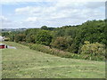 Pentwynmawr : course of a former railway line