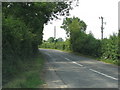 The B3139 towards Blackford