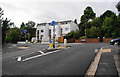 Mini-roundabout on Cottenham Park Road