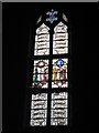 NZ2265 : The Church of St. James and St. Basil, Fenham - stained glass window, south wall by Mike Quinn