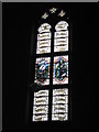 NZ2265 : The Church of St. James and St. Basil, Fenham - stained glass window, south wall (2) by Mike Quinn