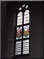 NZ2265 : The Church of St. James and St. Basil, Fenham - stained glass window, north wall by Mike Quinn