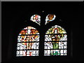 NZ2265 : The Church of St. James and St. Basil, Fenham - stained glass clerestory window (2) by Mike Quinn