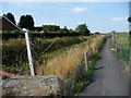 Footpath alongside Reedness Drain