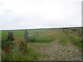 Farm track to Stemster Hill