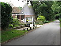 Twin Oast houses at Stream Farm