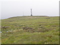 NC8265 : Telecoms mast on the moors above Strathy by John Ferguson