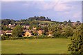 Looking over Faringdon towards the folly