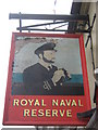 TR1066 : Royal Naval Reserve, Whitstable, Pub Sign by David Anstiss