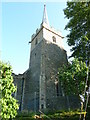 Yoxford, St Peter: church spire