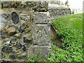 Bench mark on Halesworth St Mary