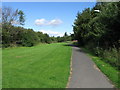 NZ3663 : Path through Temple Memorial Park by Alex McGregor