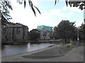 Queen Mary student residences from the canal towpath #2