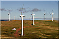 NT7355 : Black Hill Wind Farm by Walter Baxter