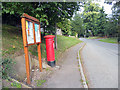 Postbox & noticeboard