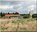 The ruins of St Margaret