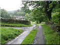 Track through Ingersley Vale