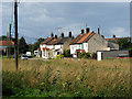 Cottages by the west end of Hempton green