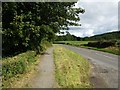 Riverside footpath towards Lower Tarff Bridge