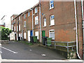 Terraced cottages by Bridge Street, Fakenham