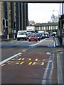 Commercial Road E14 and Limehouse Station Bridge