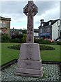 Celtic cross in Colqhoun Square