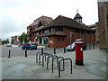 Postbox between the Catholic and United Reformed churches