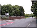 Windy Arbour Road bridge over the trackbed of Cronton Colliery railway