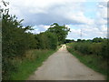 Halfacres Lane (bridleway) heading north