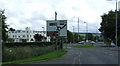 Roundabout at Old Luss Road