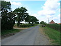 Minor road towards Ross Moor