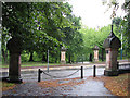 The Forest gateway, from Waterloo Crescent