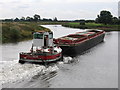 SK8064 : Carlton-on-Trent - barge above Teal's Wharf by Dave Bevis