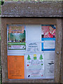 Notices on the notice board