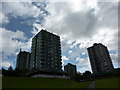 Tower blocks under restoration