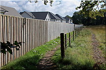 NT2439 : Path behind the houses, Craigerne by Jim Barton